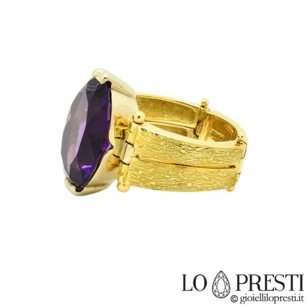 singsing na may-amethyst-yellow-gold-18kt-soft-jointed