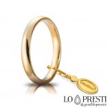 anel de casamento-unoaerre-clássico-confortável-amarelo-ouro-gr. 4-mm.3