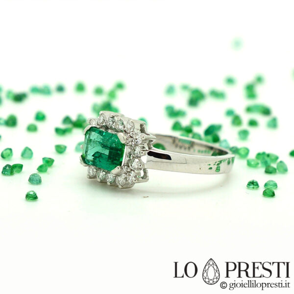 anelli anniversario fidanzamento anelli con smeraldo e diamanti gioielli con smeraldo