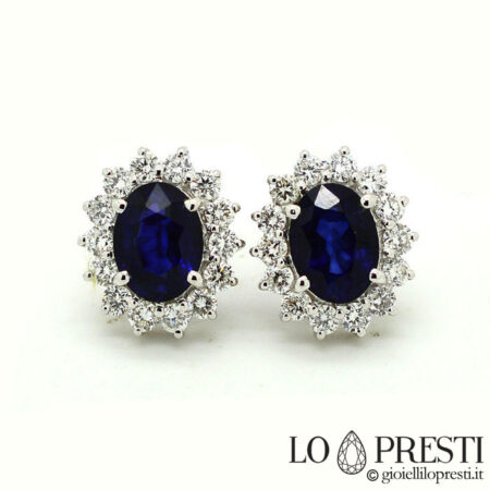 kate middelton sapphire and diamond earrings