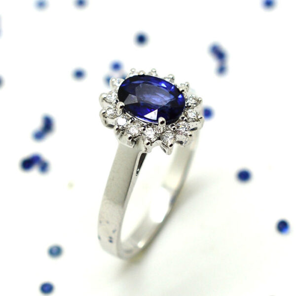 anel com safira anéis com safira anel com safira e diamantes anéis com safiras e diamantes