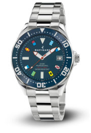 watch-navigate-pacific flag blue case-miyota movement-water resistant 10ATM