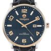 Navigate elegant leather strap watch - gift for men