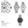 men's watch navigate portofino chrono steel water resistant chronograph