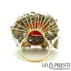 in the artisanal with coral gold silver diamonds emeralds sapphires rubies