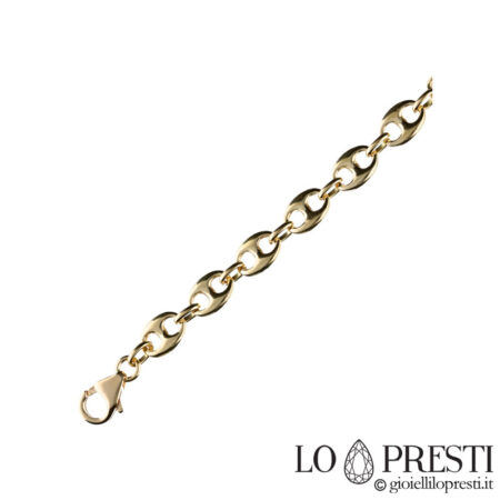 solid gold sailor bracelet