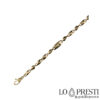 18 kt yellow gold baptismal necklace