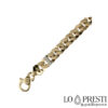 Solid link chain sa 18 kt yellow gold
