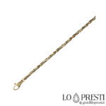 men's chain in 18 kt yellow gold