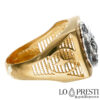 chevaliere man lion ring