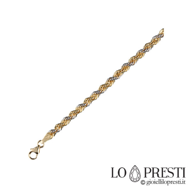 bracelet souple pour femme en or 18 carats