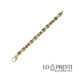 18 kt yellow gold baptism necklace