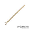 massive full link yellow gold necklace