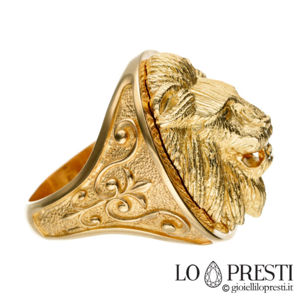 lion man ring