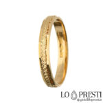 anello ring fedina regalo gift fidanzamento uomo donna oro-giallo-18-kt 18kt yellow gold engagement ring