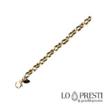 bracelet for men and women rolo280 18 kt yellow gold