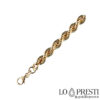 185 kt yellow gold unisex cord necklace 18