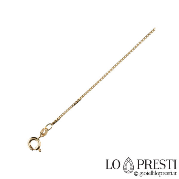 Venetian necklace 430 18 kt yellow gold unisex