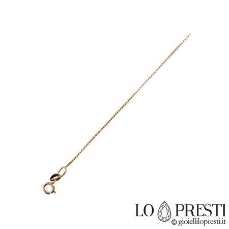 Venezianische Halskette 200 18 kt Gelbgold, Unisex