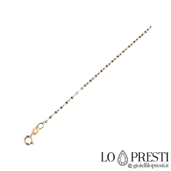 18 kt yellow gold necklace