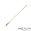 Venezianische Halskette 540 18 kt Gelbgold, Unisex
