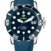 orologio watch navigare automatic diver blue blu professional 500mt acciaio silicone super luminova chiusura deployante prolunga subacquei