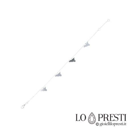 Bracelet Sicile Trinacria pour femme en or 18 carats