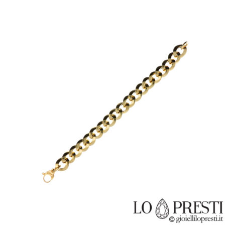 18 kt gold women's chain bracelet