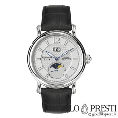 Men's moon phase gift watch