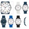 Les montres pour hommes et garçons naviguent dans la collection Outdoor de couleur silicone Positano
