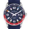 watches navigate watch navigate varadero collection quartz silicone blue case blue nautical flags