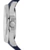 Navigate Mavericks watch, steel case, blue silicone strap, waterproof 10atm