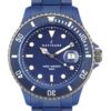 Navegar fuerteventura relógio masculino caixa de quartzo azul pulseira azul policarbonato resistente à água 5atm