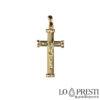 croce in oro 18kt simbolo di fede