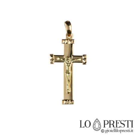 18kt gold cross symbol of faith
