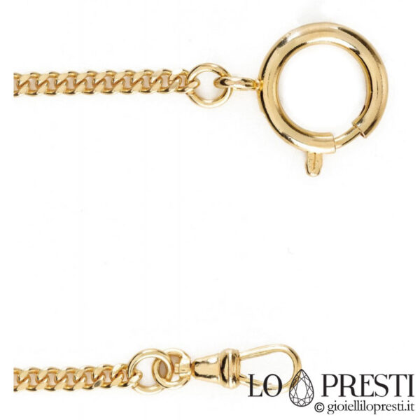 golden pocket watch chain