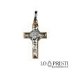 Cross with Christ religious symbol of faith