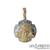 cruz de hombre de oro macizo, mano de obra etrusca