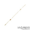 D&G 18kt white gold rosary bracelet