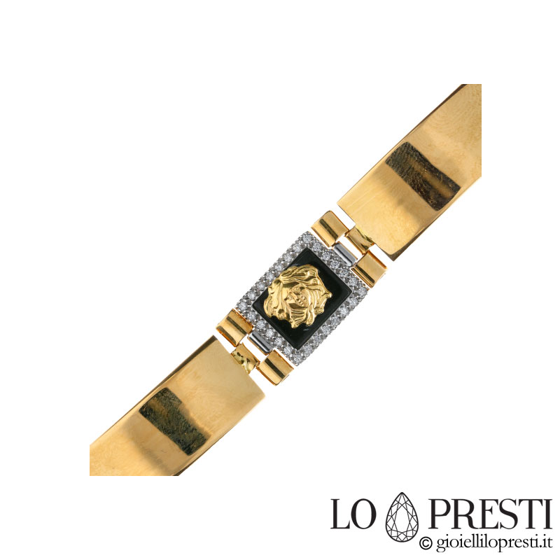 Versace Greek Key Bracelet  Nordstrom  Man gold bracelet design Mens gold  jewelry Key bracelet