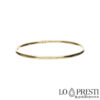 18kt yellow gold rigid wire bracelet for women