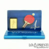 Originaler Premium-18-Karat-Goldbarren für Tischtennis