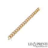 bracelet femme groumette en or jaune 18 carats
