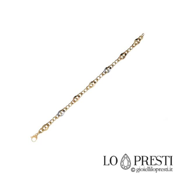 necklace-choker-chain-gold-three-colors-white-yellow-pink-18kt