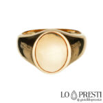 nako-customize-ring-chevalier-band-shield-oval-18kt-yellow-gold