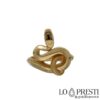 Anello serpente in oro giallo 18kt lavorazione ricercata per questo oggetto di design. Certificato di garanzia a vita. Crea personalizza il tuo anello invia un'immagine o comunica la tua idea.