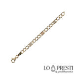Necklace in 18 kt white, yellow and rose gold, length 50 cm, model for men and women. Warranty certificate and gift box.